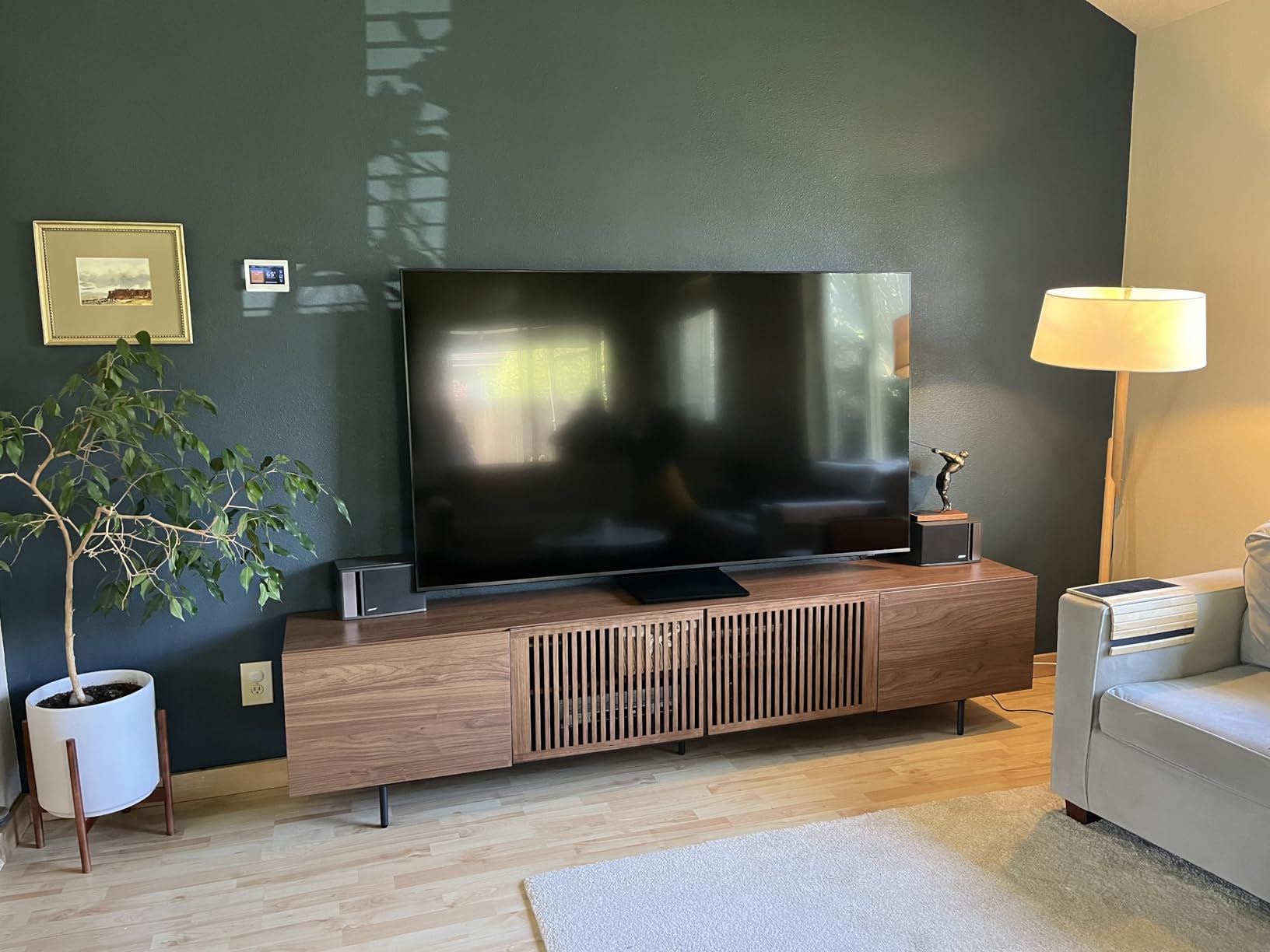 Mid Century Modern TV Stand, 94.5