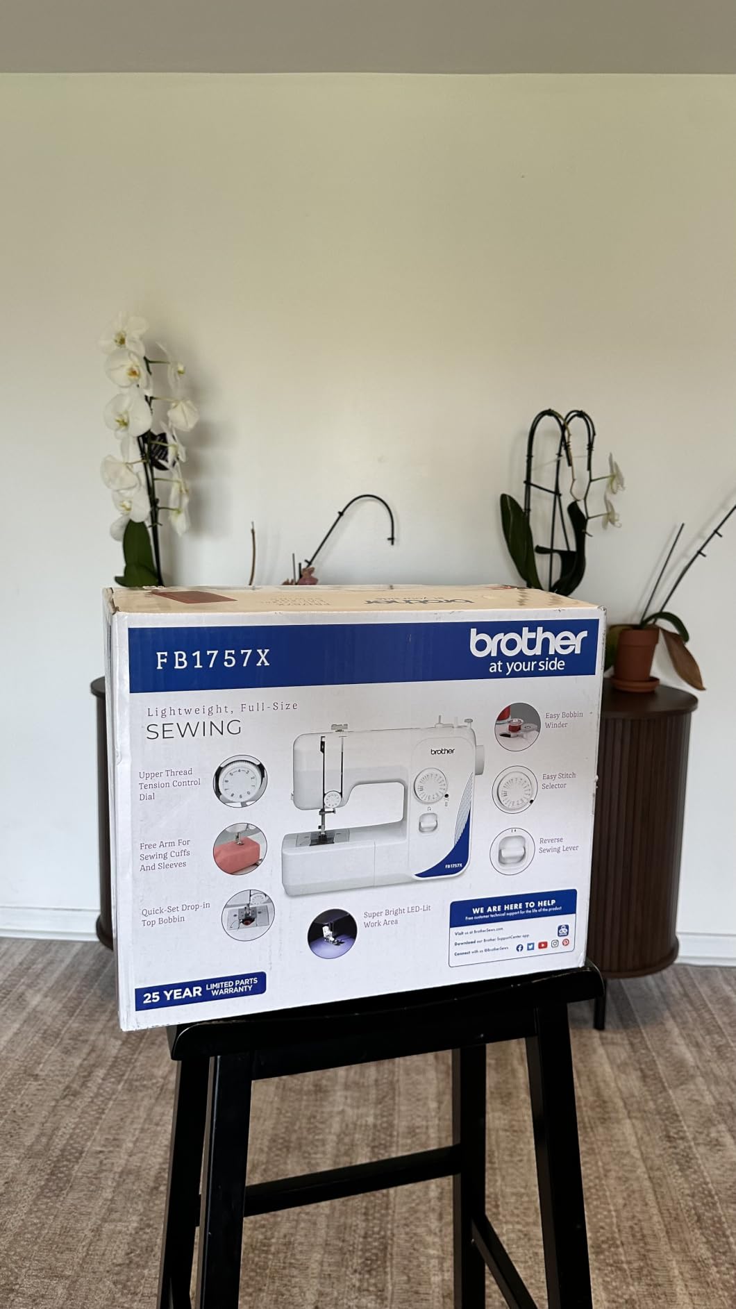 Brother FB1757X Mechanical Sewing Machine customer photo 2