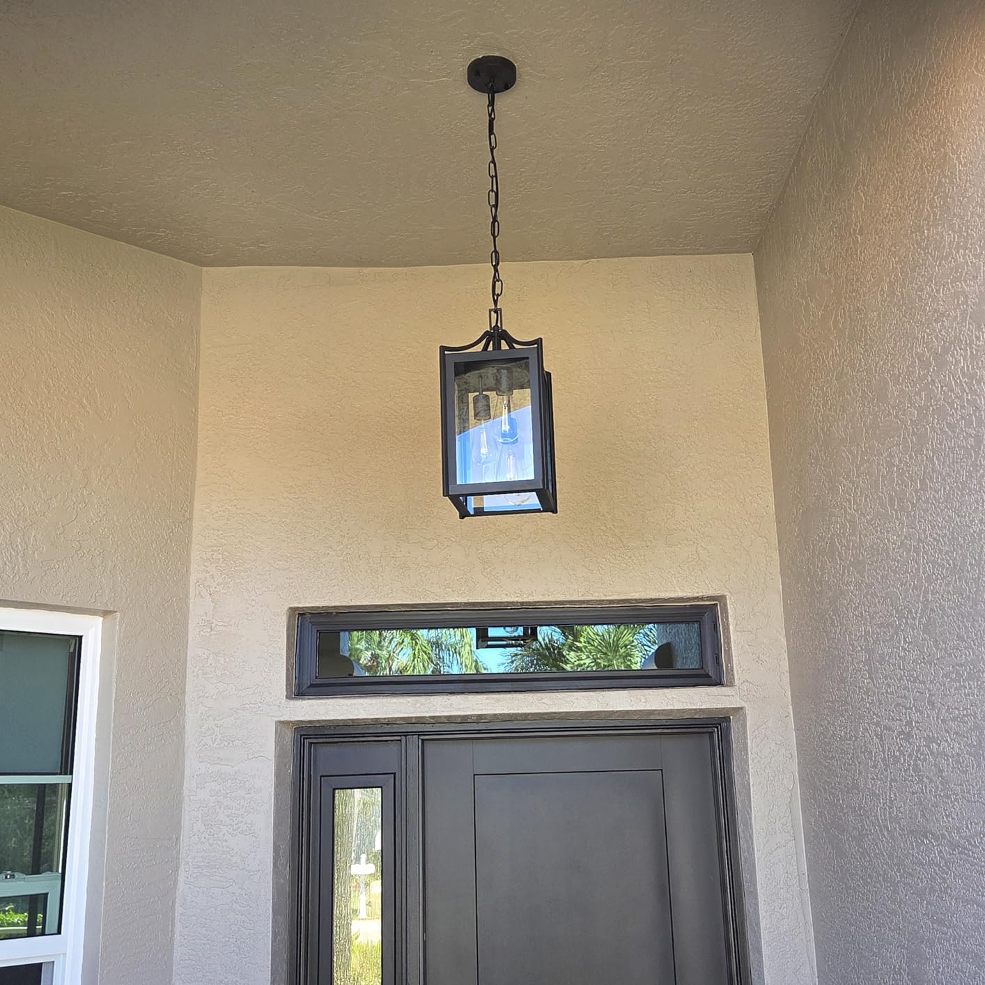 Outdoor Pendant Lights for Porch, 18.5