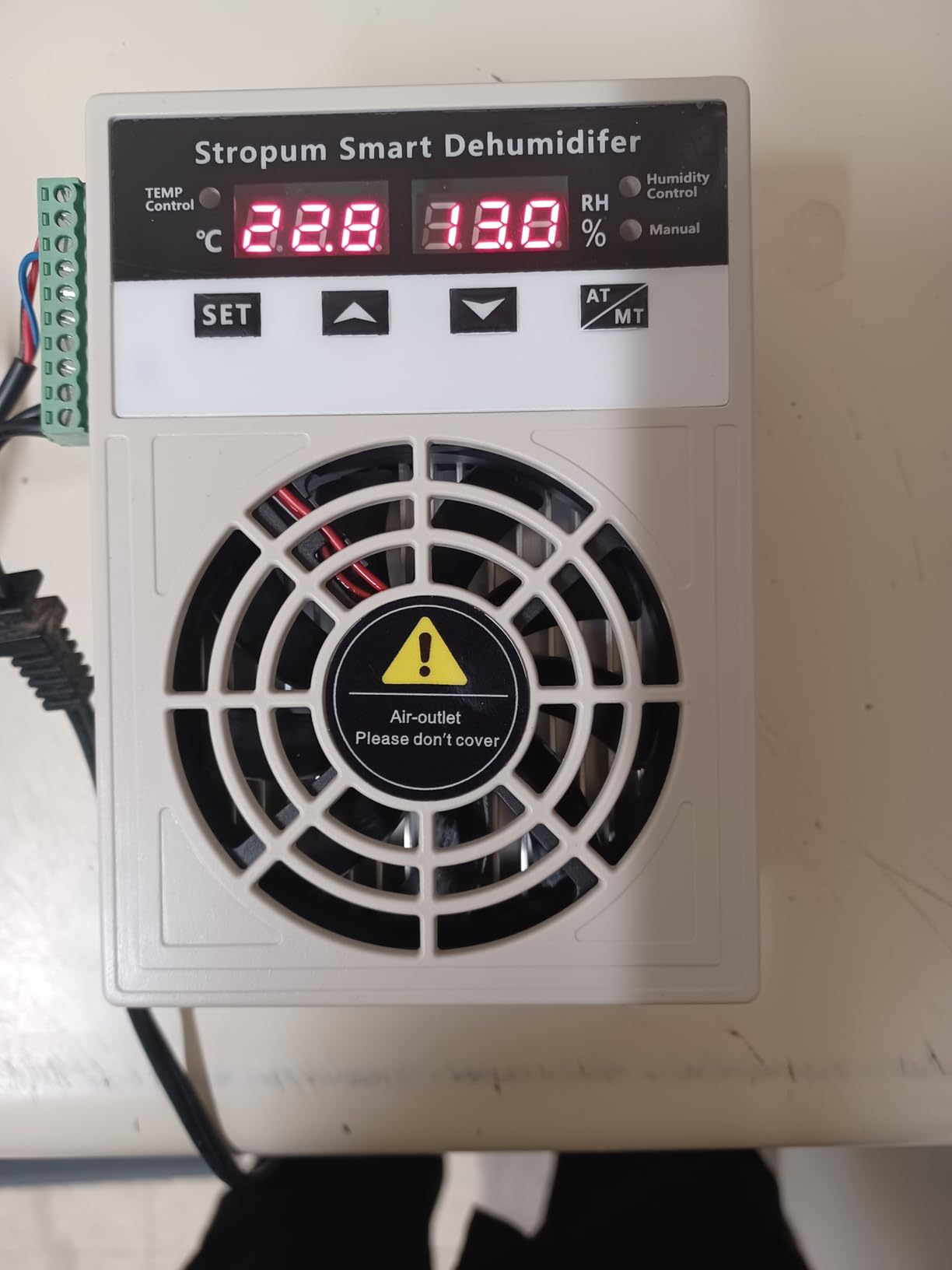 Automatic Small Dehumidifier for Grow Tent, Electric Box, Storage Cabinet, Closet, 110V/240V Mini Dehumidifier With Temperature Control Switch customer photo 1