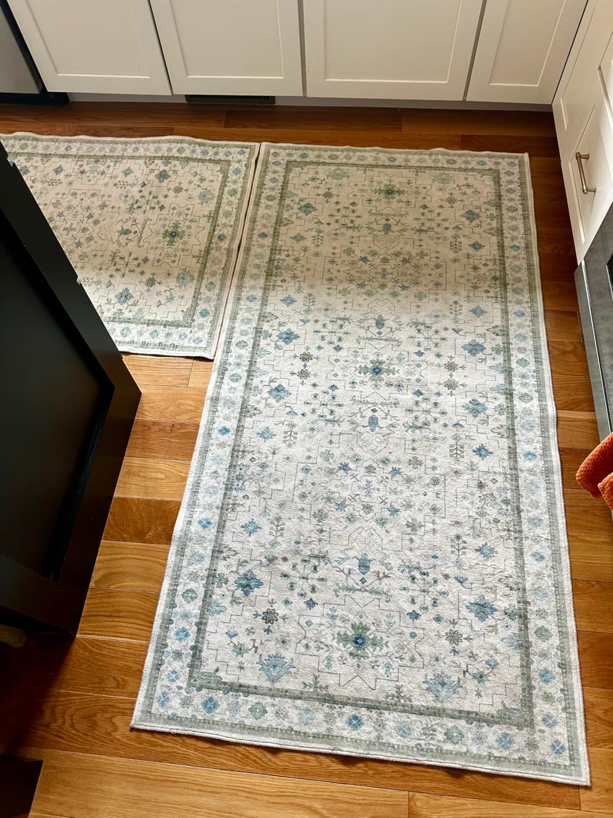 Dark Washable Long Runners for Hallways, 2'6