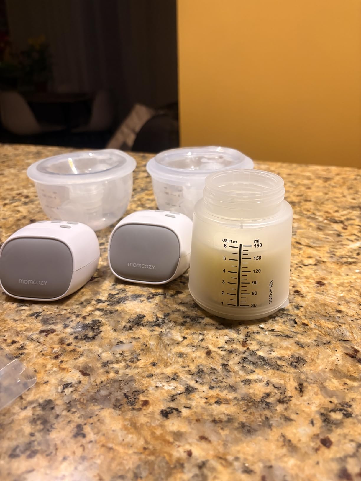Momcozy S9 Pro Wearable Breast Pump Hands-Free, 24mm, 2 Pack, Gray customer photo 2