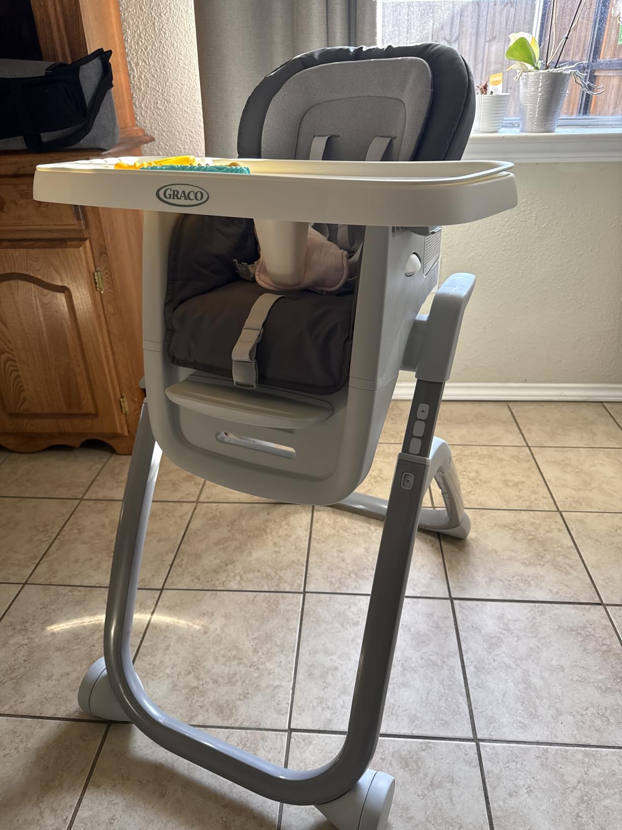 Graco DuoDiner DLX 6-in-1 Convertible High Chair, Infant to Toddler Booster & Youth Stool, Arlo customer photo 2