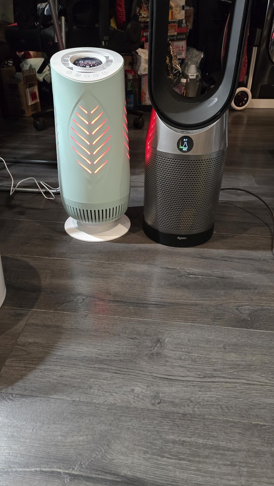 Resiners AirPure Air Purifier with H13 True HEPA Filter for Epoxy Resin | Real-Time TVOC Display, Auto Mode, Real-Time Temp & Humidity Display, Applicable space 151-344 ft² customer photo 1