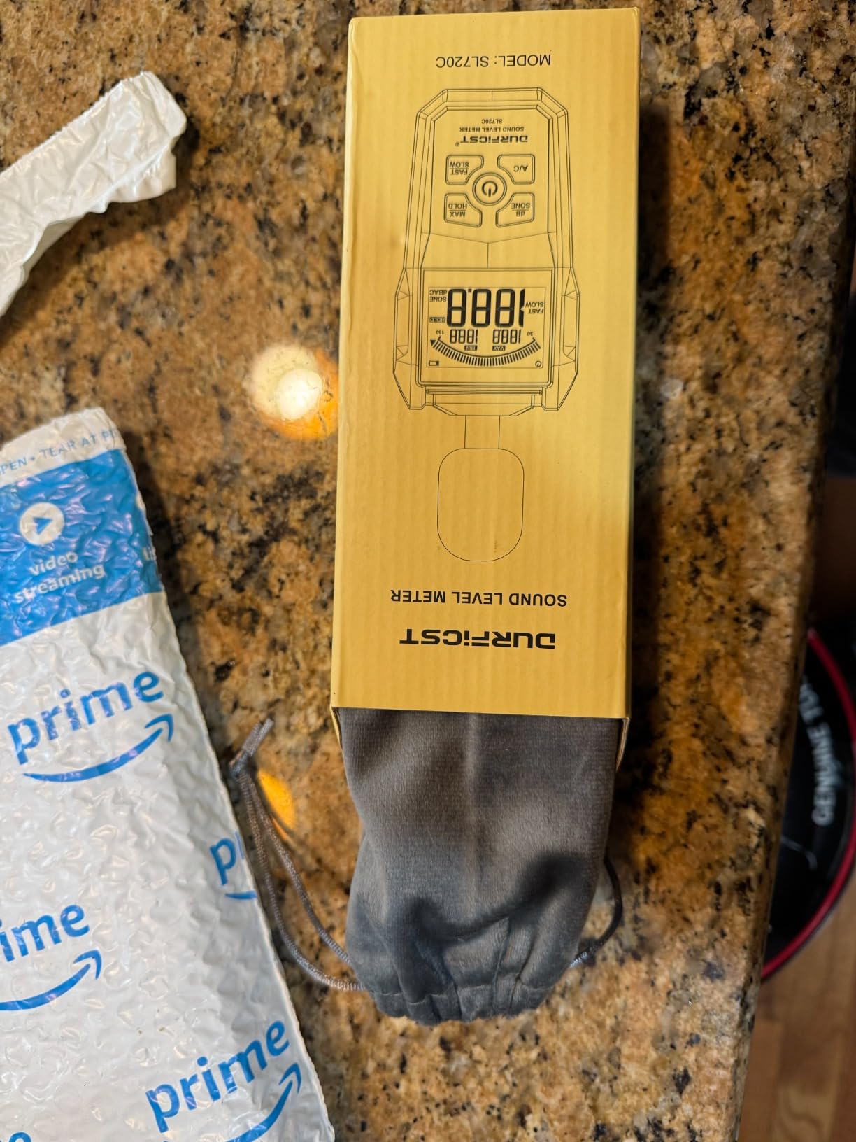 DURFICST Decibel Meter, Sound Level Meter, Noise Decibel Reader 30-130dB | Handheld DB Meter with A/C Weighted, dB/SONE, Fast/Slow, MAX/MIN, SPL Meter for Audio, Home, Industrial, Environmental Noise customer photo 2
