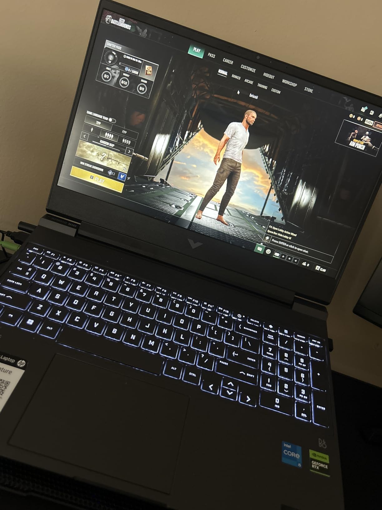 HP Victus 15.6 inch FHD 144Hz Gaming Laptop Intel Core i5-13420H NVIDIA GeForce RTX 4050 6GB - 16GB DDR4 512GB SSD Mica Silver (2024) customer photo 2