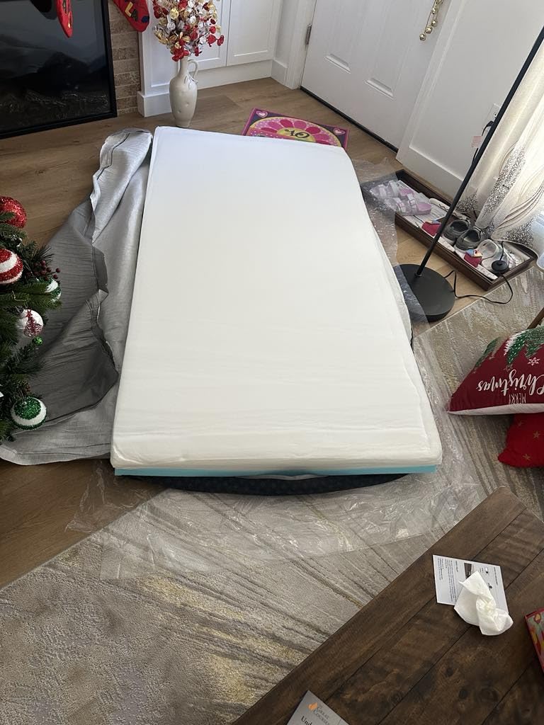 14 Inch Queen Mattress for Heavy People, Cooling Hybrid Mattress with Ice Silk Cover & Gel Memory Foam, 7-Zone Ergonomic Support, Extra Firm Bed with Strong Edge Support, No Sagging & Pressure Relief customer photo 1