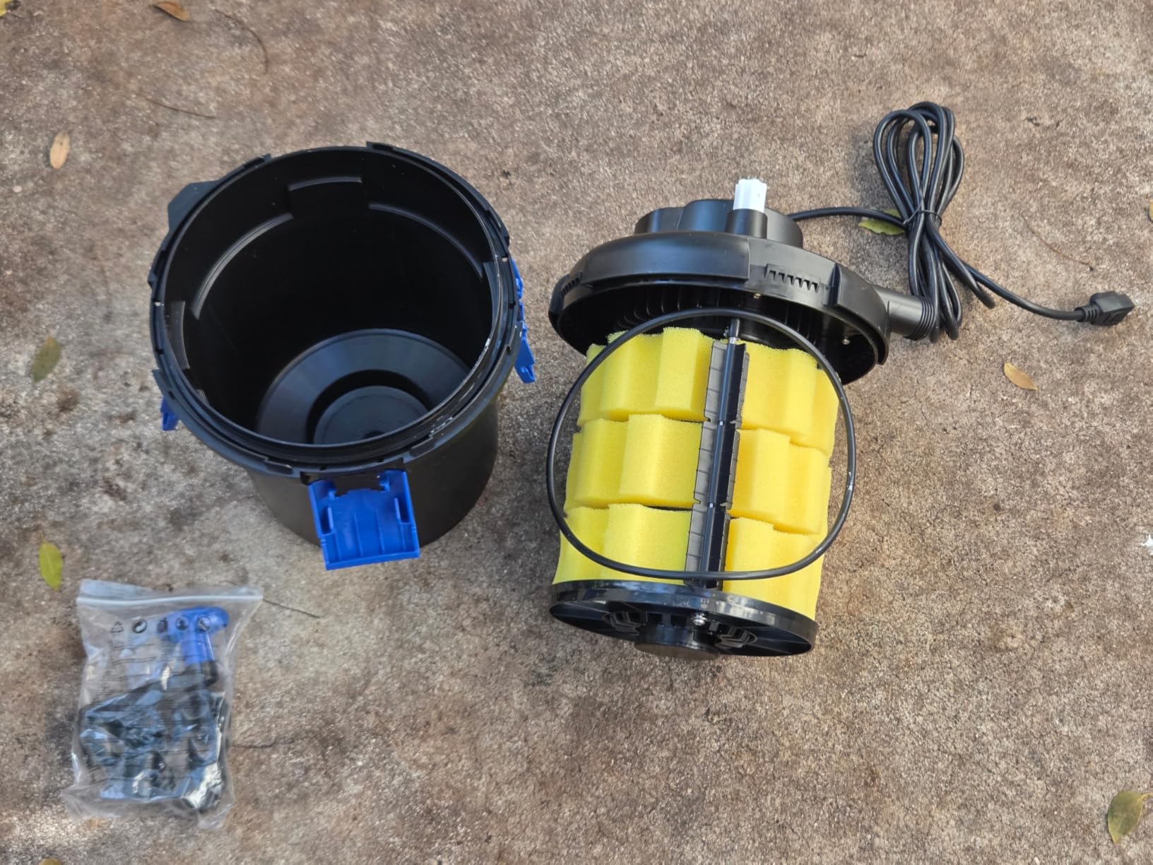 Anbull 1060GPH Bio Pressure Pond Filter with 9W Light for Outdoor Pond customer photo 1
