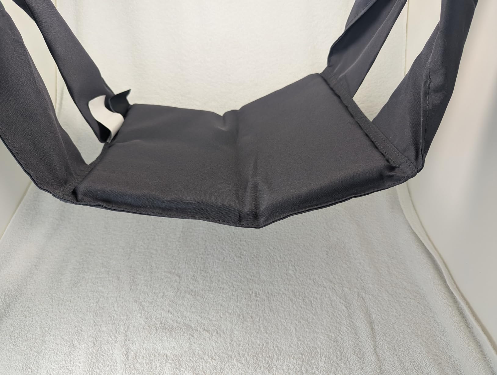 Universal Footrest for Hammock Chair (Chair Not Included) Dark Grey | Adjustable Length, One-Size-Fits-Most, Quick-Clip Attachment for Hanging Chairs, Foldable & Lightweight for Patio, Indoor customer photo 2