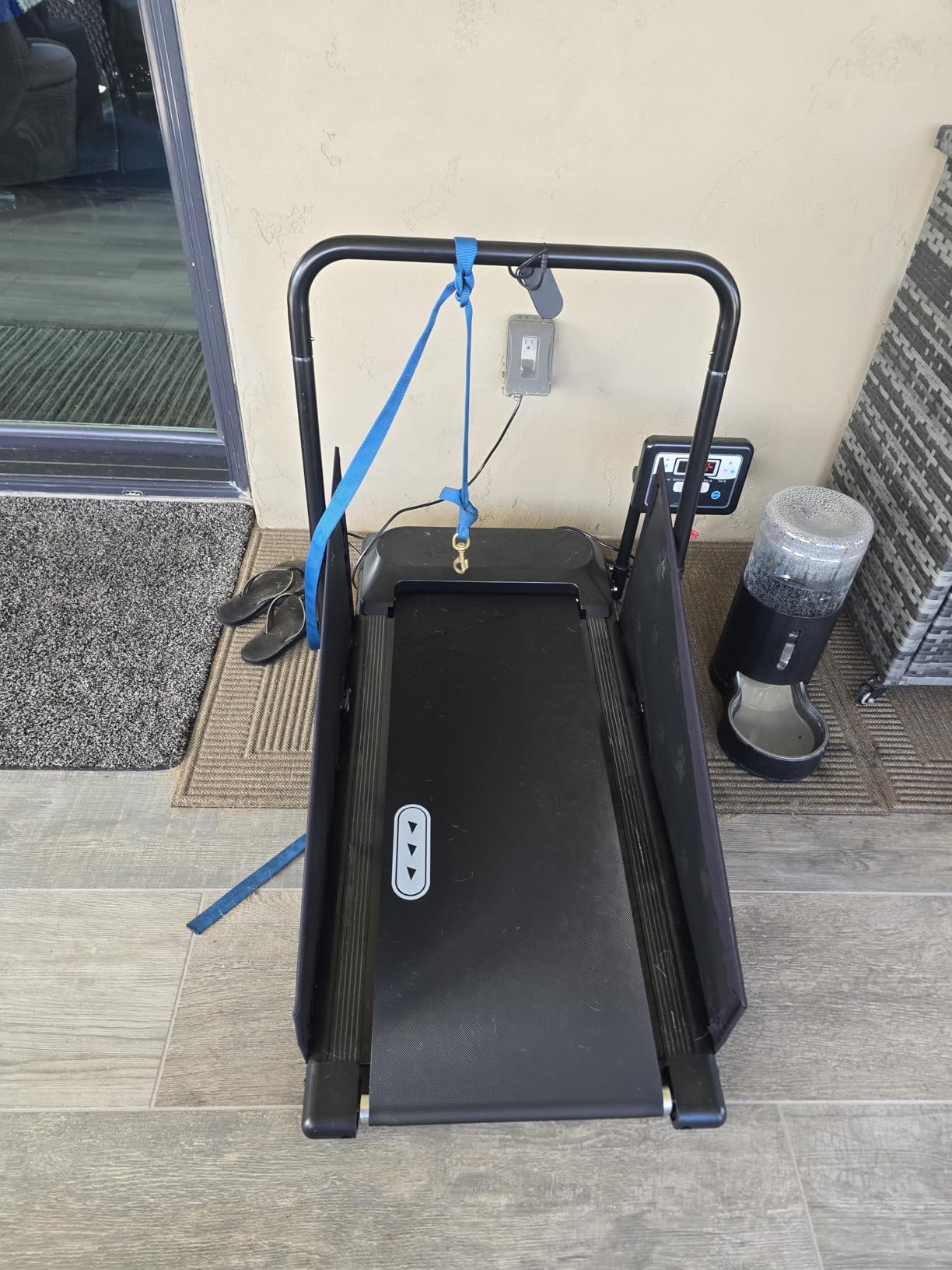 CIIHI Dog Treadmill for Medium Small Dogs - 265lbs Weight Capacity Pet Running Machine with 360° Rotatable Display - 2 in 1 Treadmill for Pet Fitness with Move Wheels and Remote Control customer photo 1