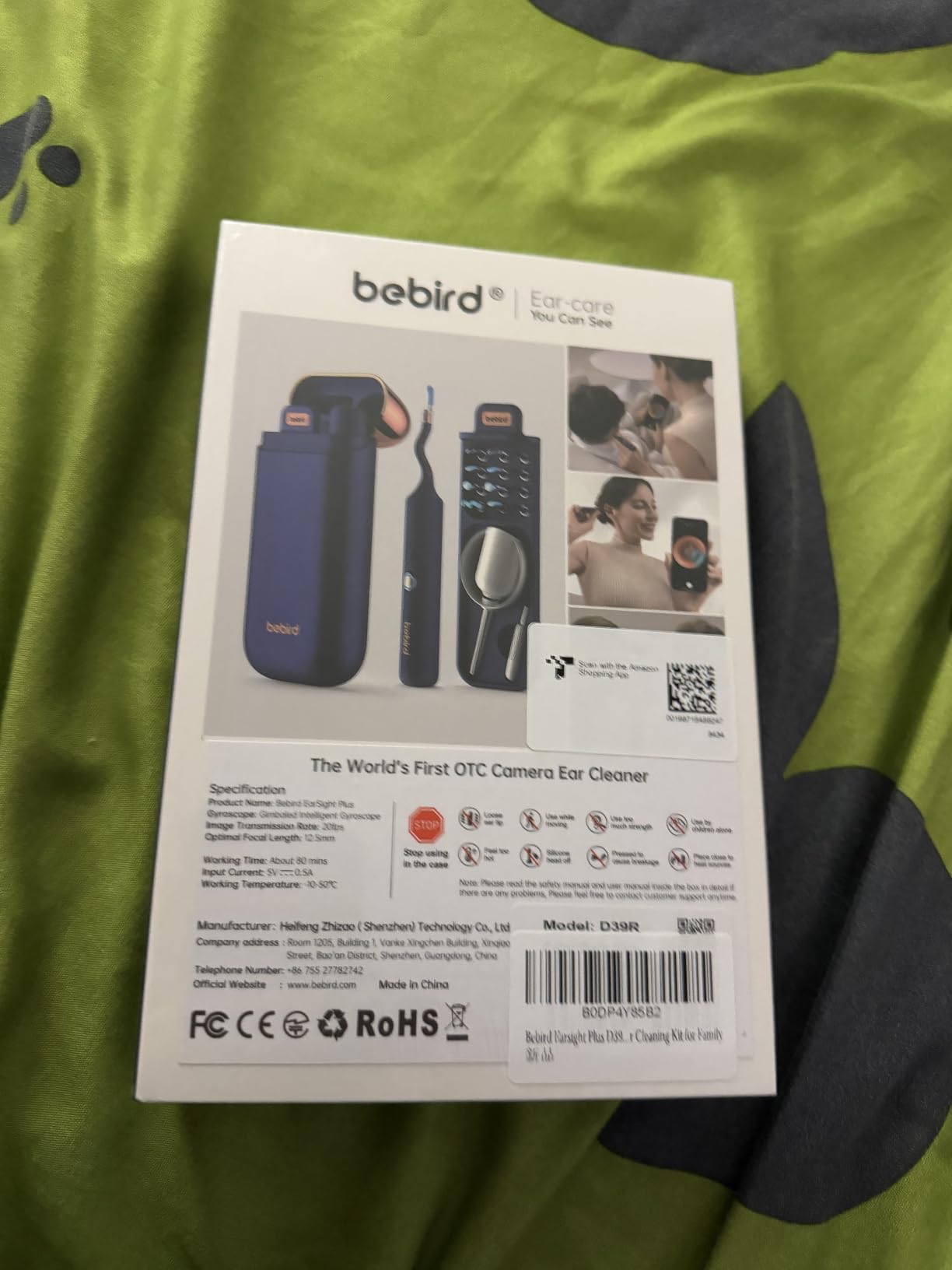 Bebird D39R Ear Wax Removal:Ear Camera with Storage Case &Painless Tweezers customer photo 2