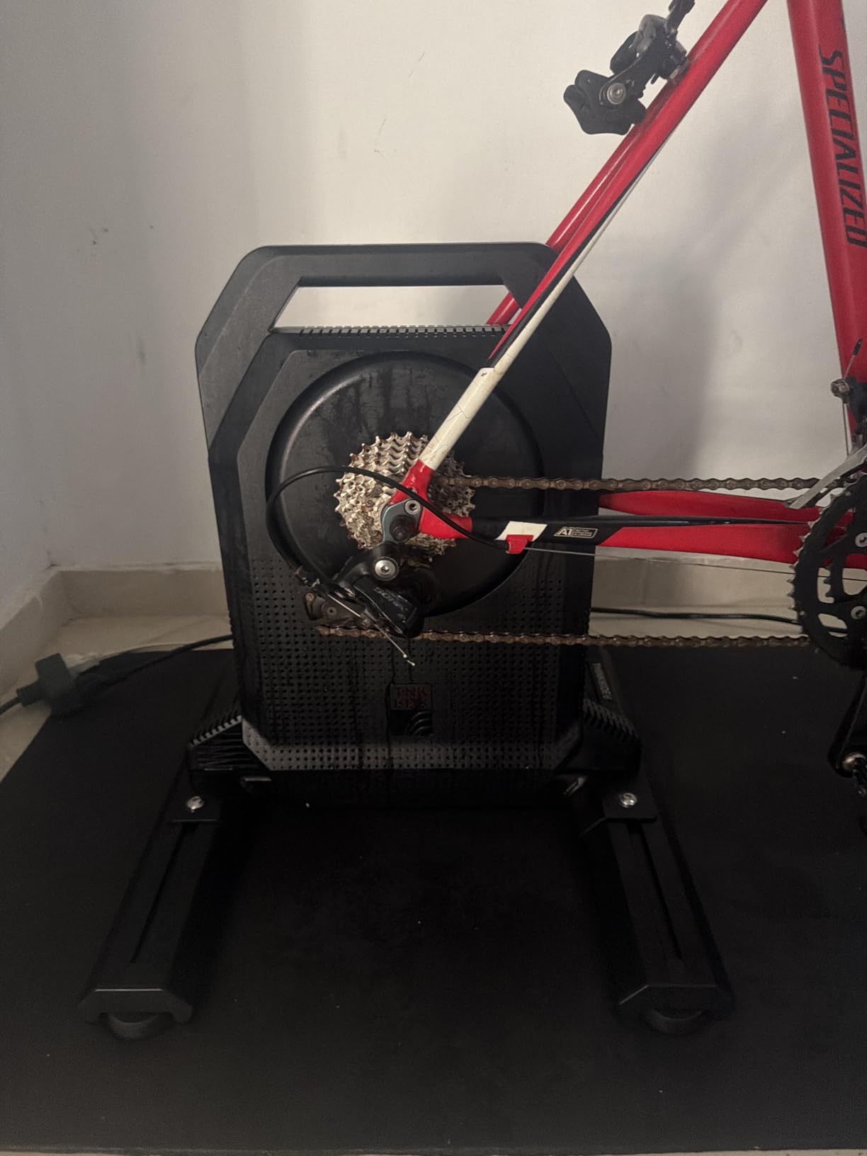 ThinkRider XXPRO Smart Bike Trainer, 2500W, 25% Gradient, ANT+ & BLE | Direct Drive, Self-powered and Plug-in, Virtual Shifting, Uphill & Downhill Simulation, Super Quiet, Indoor customer photo 2