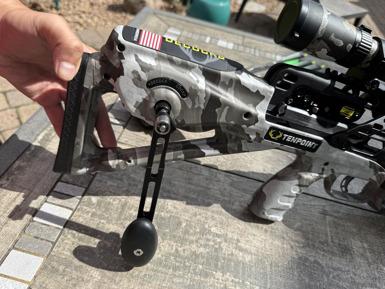 TenPoint Turbo X Crossbow - 415 FPS - Equipped with 100-Yard RangeMaster Scope, ACUslide Cocking & De-Cocking System + S2 Trigger customer photo 1