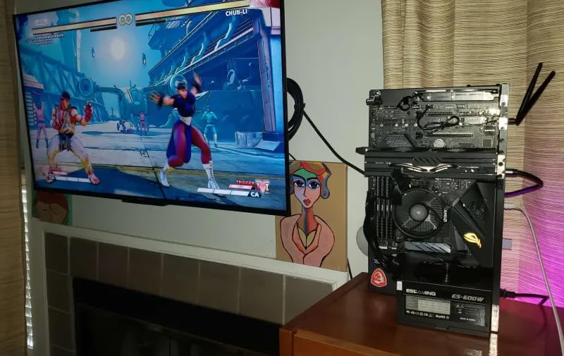 Open Air PC Case, PC Test Bench PC Case, ATX Open Frame Computer Case, DIY PC Rack for ATX MATX ITX Motherboards customer photo 1