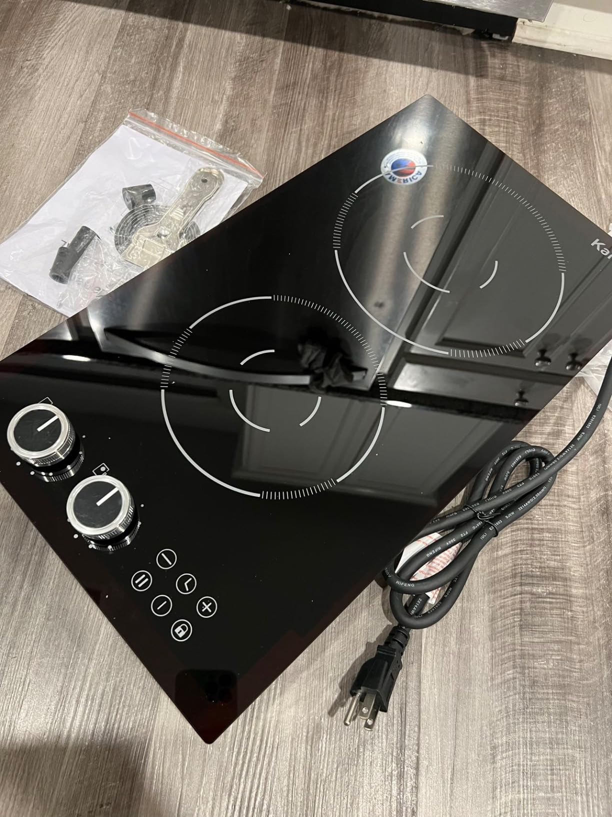 36 Inch Electric Cooktop 5 Burner, Bridge BBQ & Triple Ring Zone | 9600W Power, Built in Cooktop with Touch Control, 99 Min Timer, Pause Function and Safety Lock for Safe, Precise Cooking customer photo 1