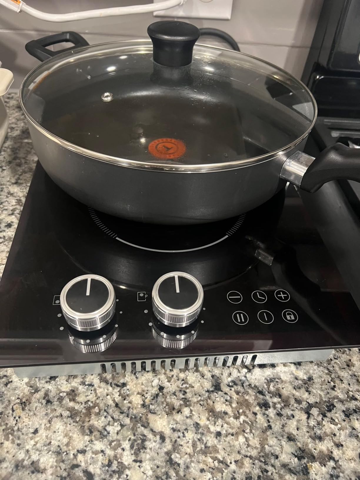 36 Inch Electric Cooktop 5 Burner, Bridge BBQ & Triple Ring Zone | 9600W Power, Built in Cooktop with Touch Control, 99 Min Timer, Pause Function and Safety Lock for Safe, Precise Cooking customer photo 2