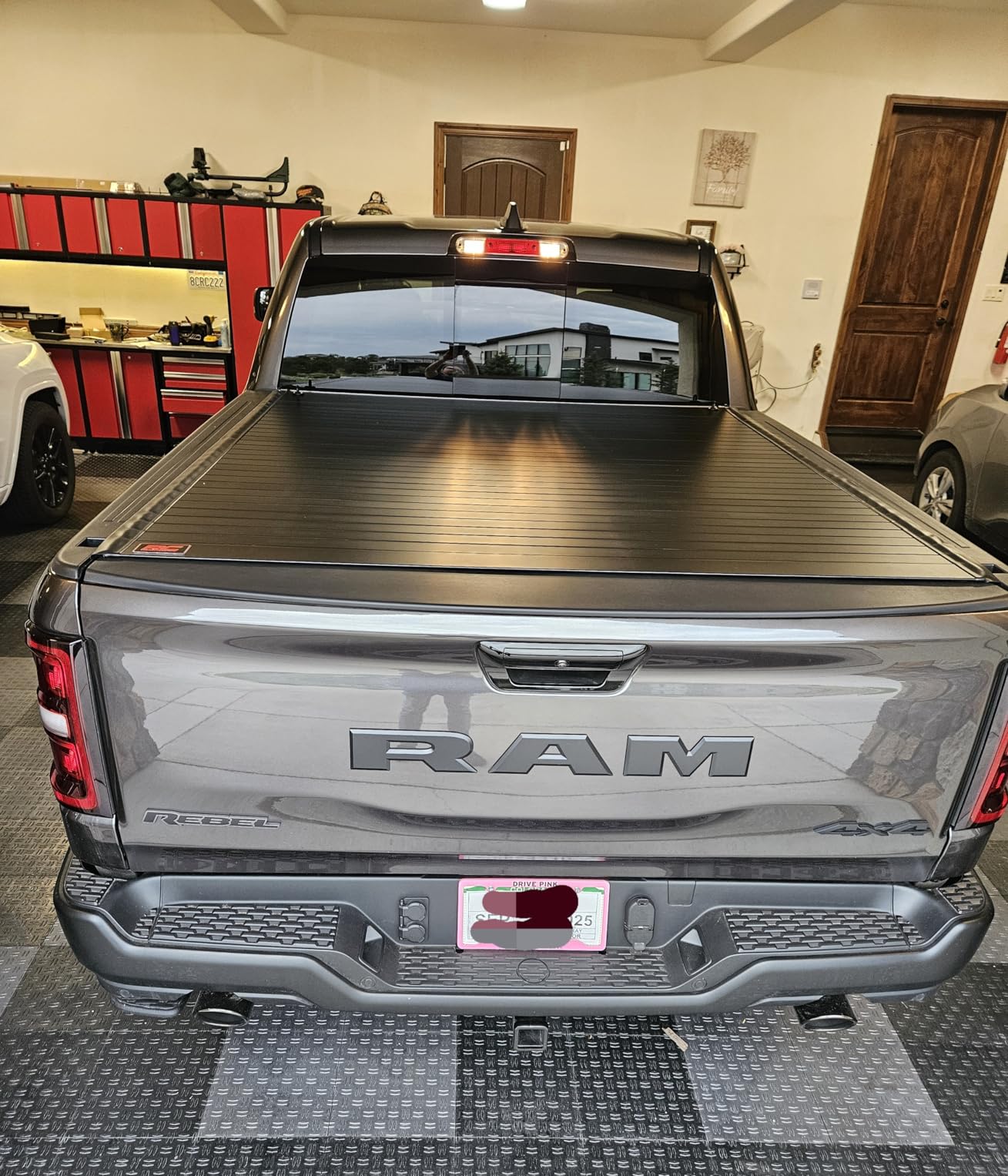 Rough Country Hard Roll-Up Tonneau Cover for Ram 1500 (2019-2026) & TRX (2021-2024) - Aluminum Truck Bed Cover, Fits 5'7 Bed customer photo 2