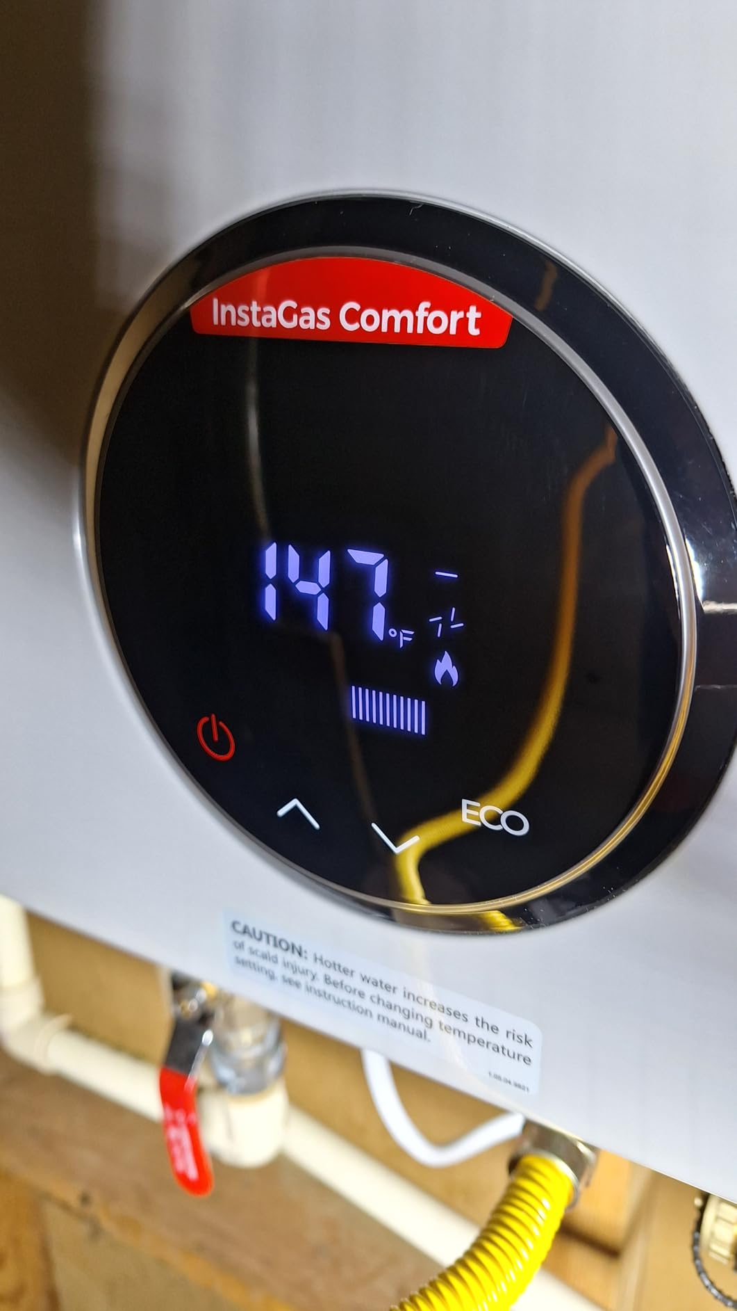 FOGATTI Natural Gas Tankless Water Heater Indoor - Max 7.5 GPM 170,000 BTU, CSA Certified customer photo 1