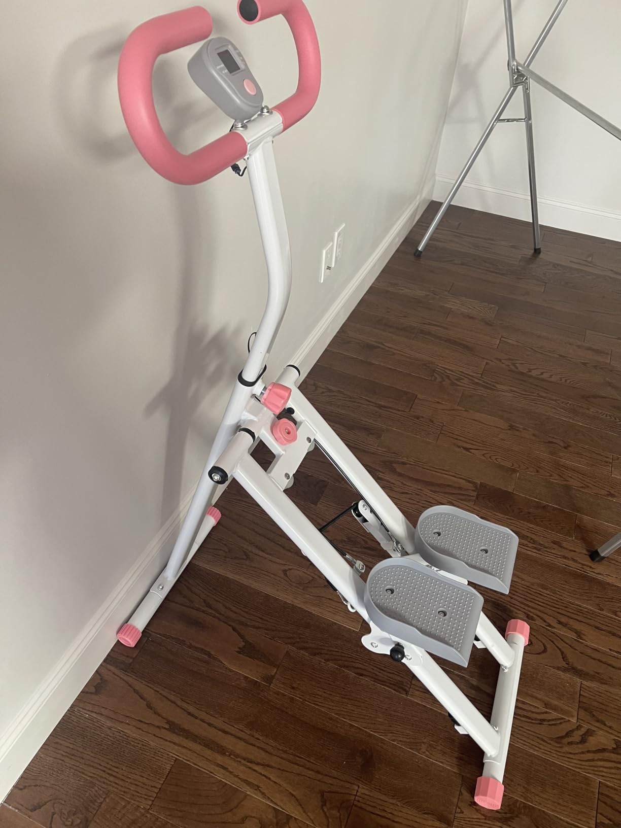 Stair Stepper for Home-Upgrade Vertical Climber Workout Machine for Full-Body Exercise Climber Fitness Equipment with Stable Frame Adjustable Handlebar customer photo 1