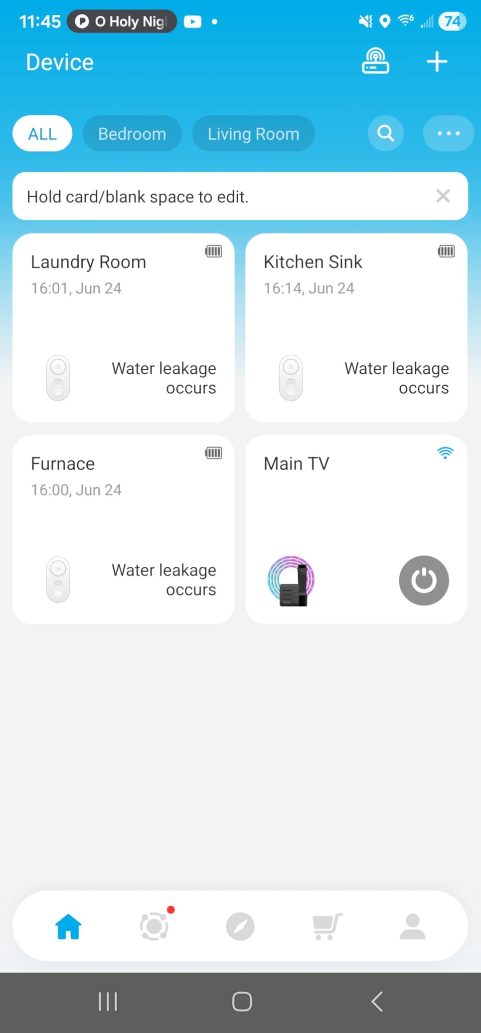 GoveeLife Upgraded Smart Water Leak Detector 1s with High Alarm, 3 Pack | 1804ft Ultra-Long Range, WiFi Water Sensor customer photo 1