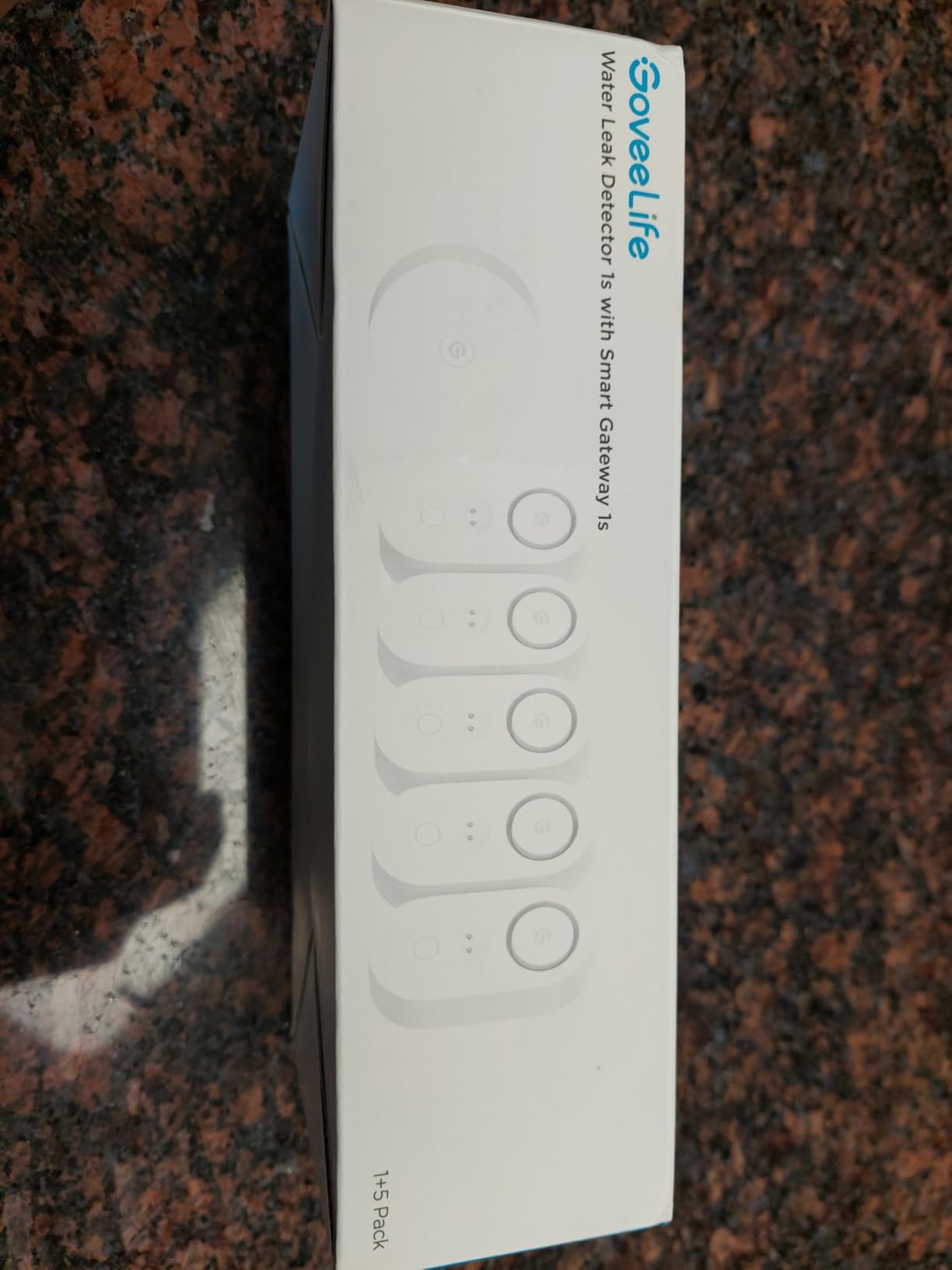 GoveeLife Upgraded Smart Water Leak Detector 1s with High Alarm, 5 Pack | 1804ft Ultra-Long Range, WiFi Water Sensor with SMS/Email/APP Push, 5Yr Battery Life, IP67 customer photo 2