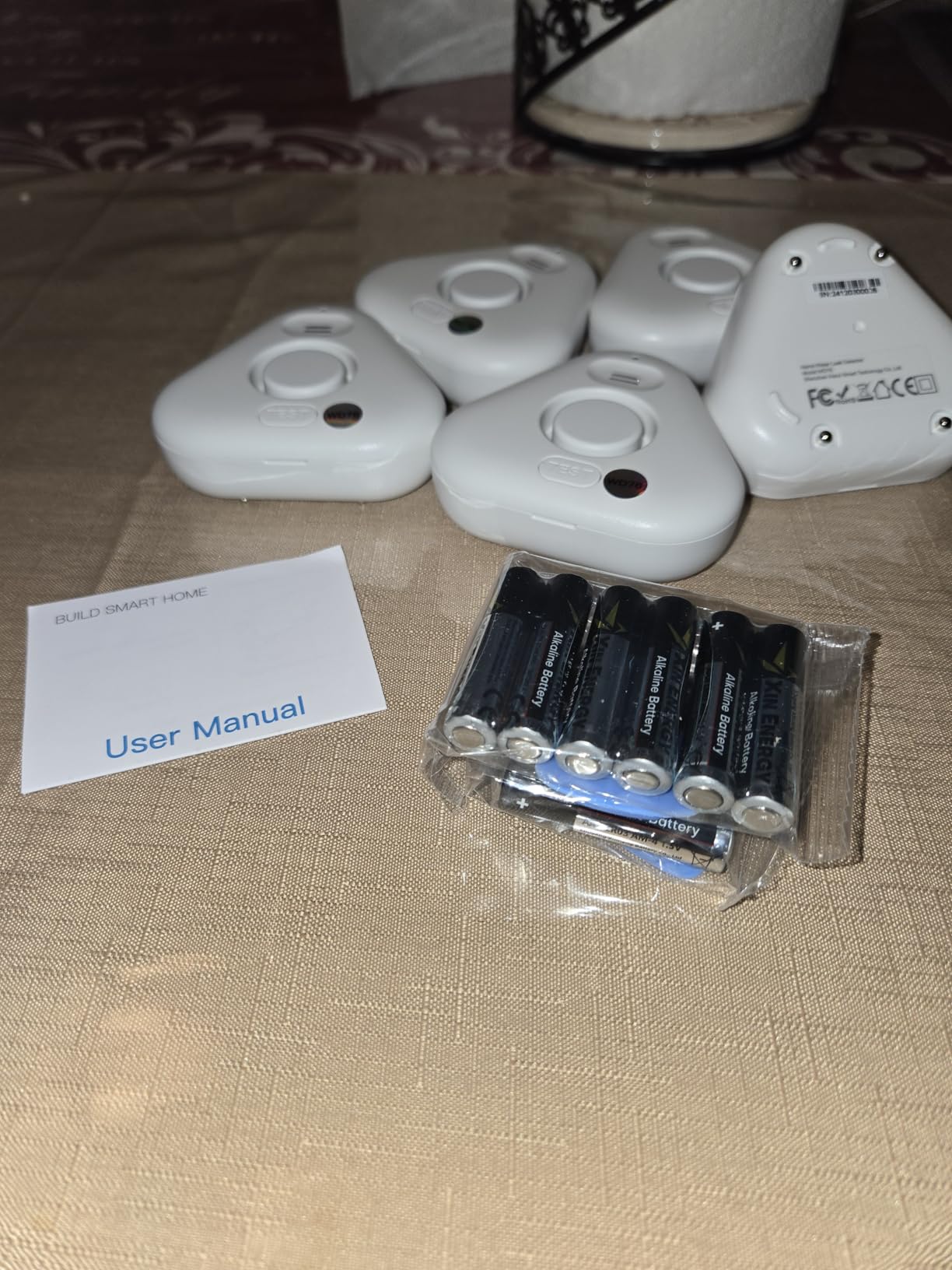 5 Pack Water Leak Detectors for Home, Stechro 4 Levels Adjustable Audio 0-120dB Water Sensor Alarm Leak Detector with Leak and Drip Alert, IP66 Water Leak Sensor for Basements Kitchen Sink Laundry customer photo 1