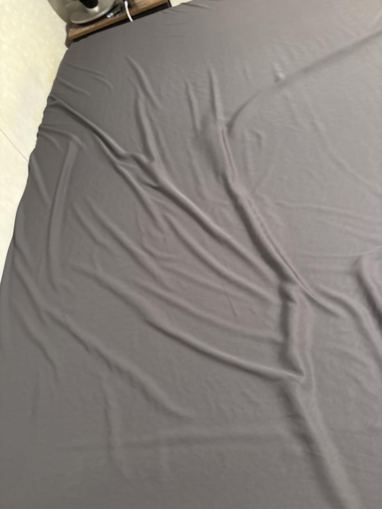 Bambaw 100% Viscose Derived from Bamboo Sheets Queen Size Set - 4pcs Cooling Sheets Queen Size, Perfect for Hot Sleepers, with Deep Pockets, Fits Up to 16'' with Elastic Corner Straps (Ivory) customer photo 1