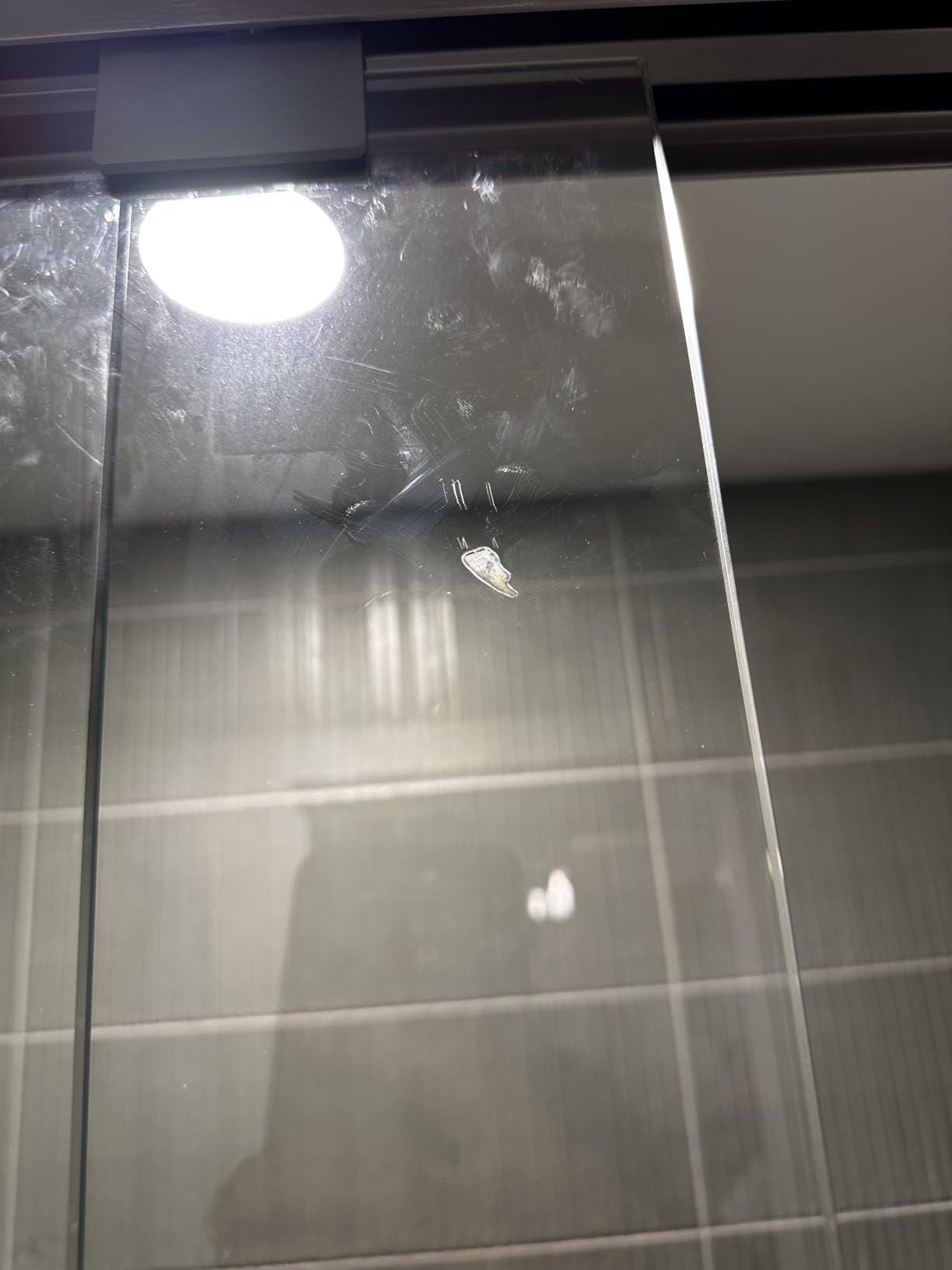 KPUY Double Sliding Glass Shower Door 55-60