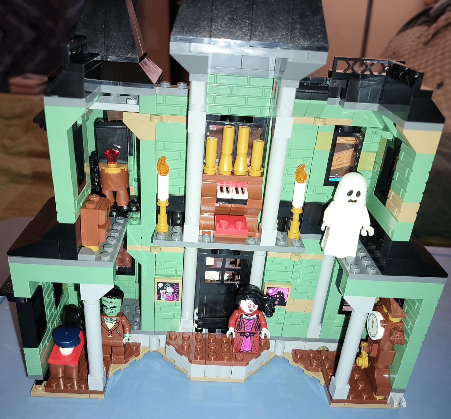 Creator 3 in 1 Haunted Mansion Building Toy for Kids - Halloween Building Blocks & Learning Toy for Girls & Boys, Ages 9+ - Build a Haunted House, Train, or Ship - Gift for Birthdays - 31167 customer photo 1