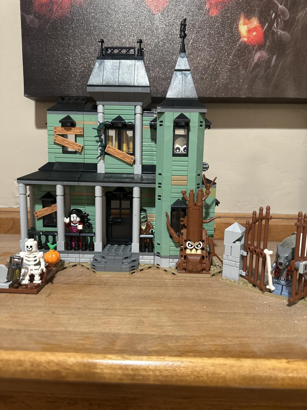 Creator 3 in 1 Haunted Mansion Building Toy for Kids - Halloween Building Blocks & Learning Toy for Girls & Boys, Ages 9+ - Build a Haunted House, Train, or Ship - Gift for Birthdays - 31167 customer photo 2