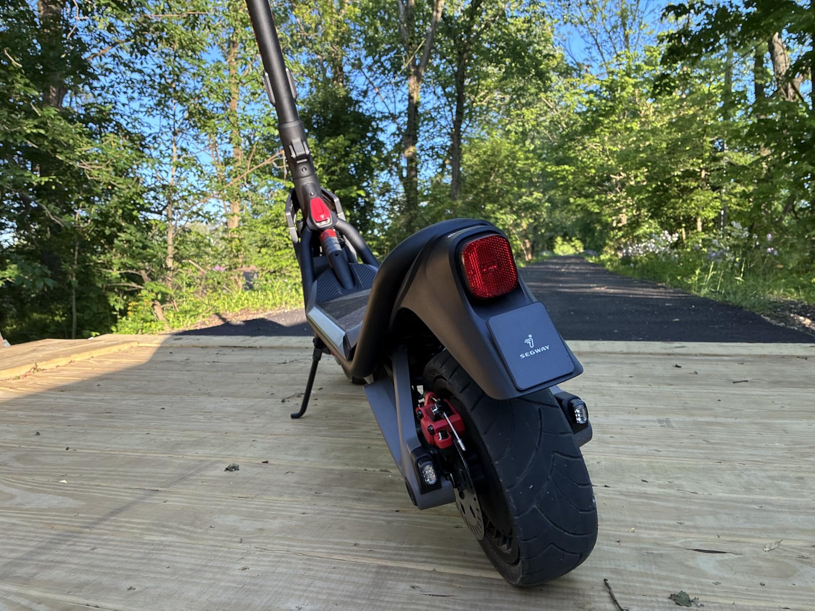 Segway SuperScooter GT3, 31 MPH w/ 45-Mile Long Range, 2400W Peak Motor, Dual Hydraulic Suspension, Self-Sealing Tires, Flash Charging Electric Scooter for Adults, UL 2272/2271 Certified, Gen3 customer photo 1