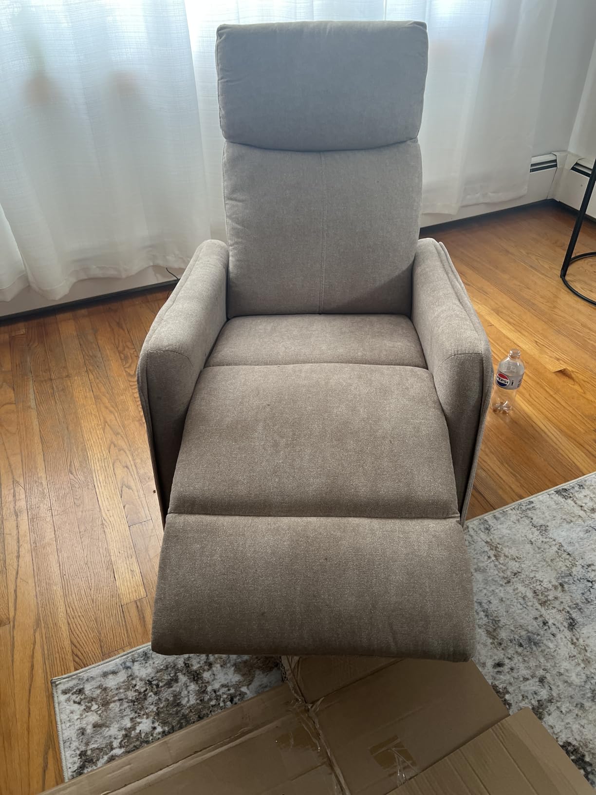 Rocking Nursery Glider Recliner for Adults, Massage | Heat | Small Rocking Recliners Chair for Small Spaces, Swivel Rocker Reclining Chair for Living Room Bedroom customer photo 1