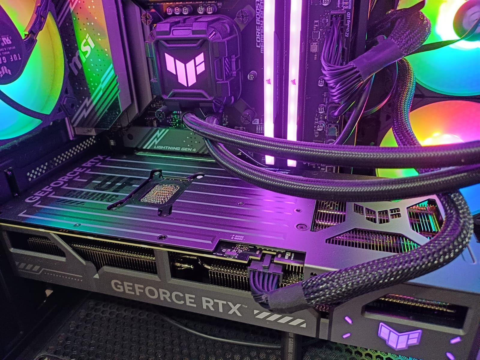 ASUS TUF Gaming GeForce RTX 5070 12GB GDDR7 OC Edition Gaming Graphics Card customer photo 1