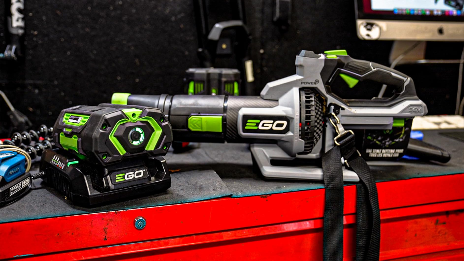EGO Power+ Cordless Electric Leaf Blower, 880 CFM, Two Batteries - LB8803-2 customer photo 1