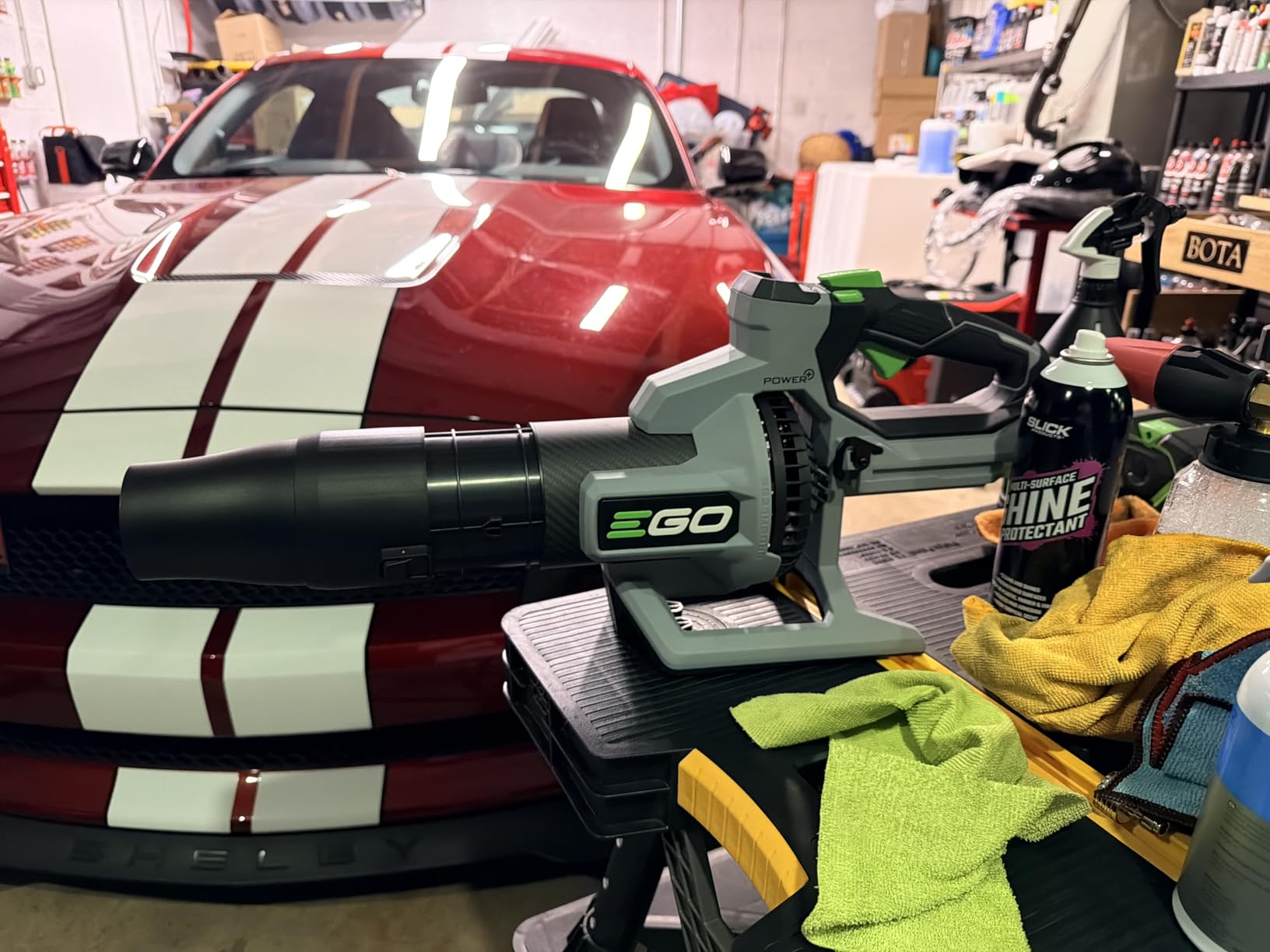 EGO Power+ Cordless Electric Leaf Blower, 880 CFM, Two Batteries - LB8803-2 customer photo 2