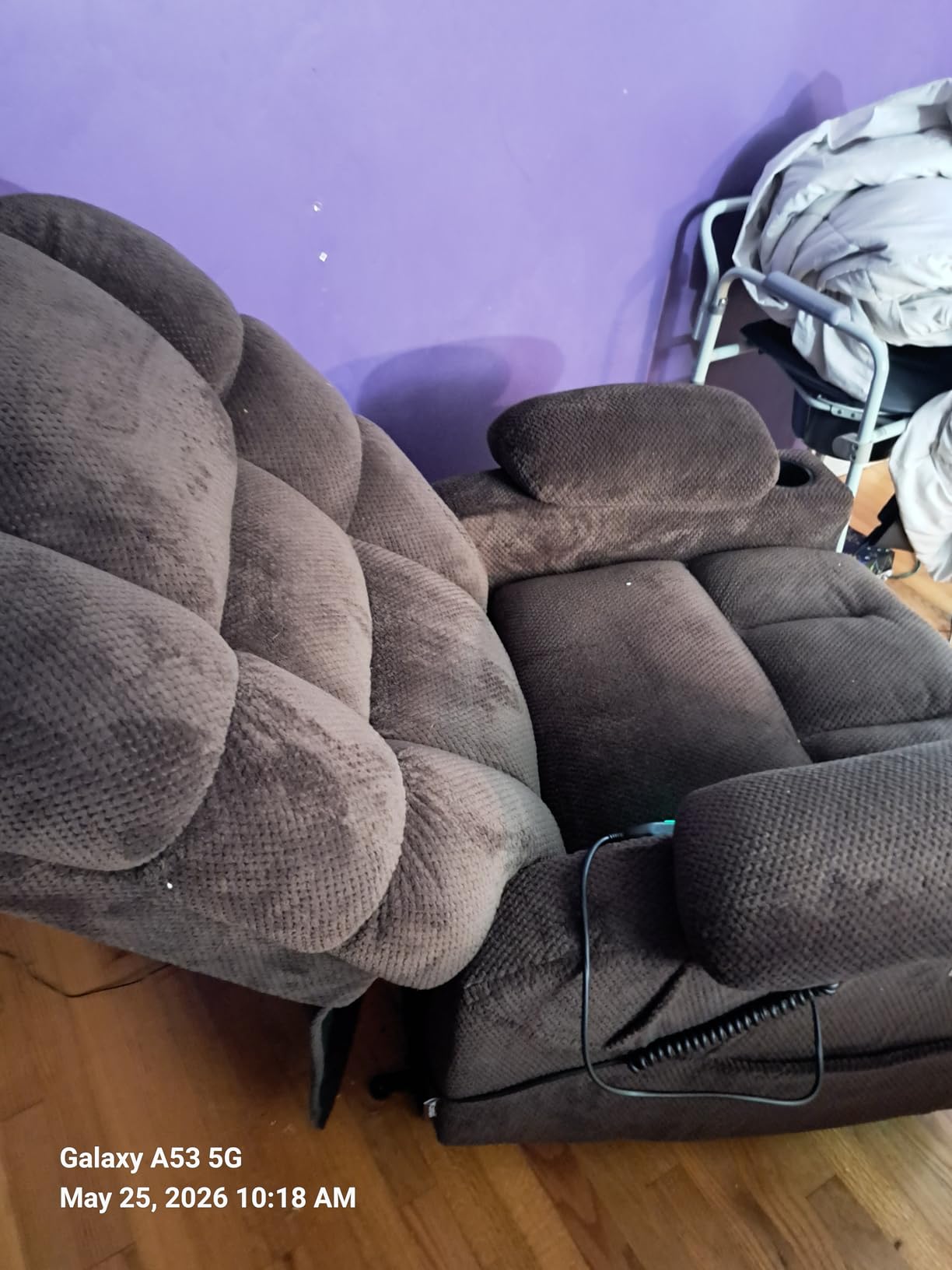 MCombo 3 Motor Lay Flat Power Lift Recliner for Elderly R7635 (Large-Wide) | Massage & Dual Heating, Infinite Position, Power Headrest, Big & Tall Elderly, 4.7