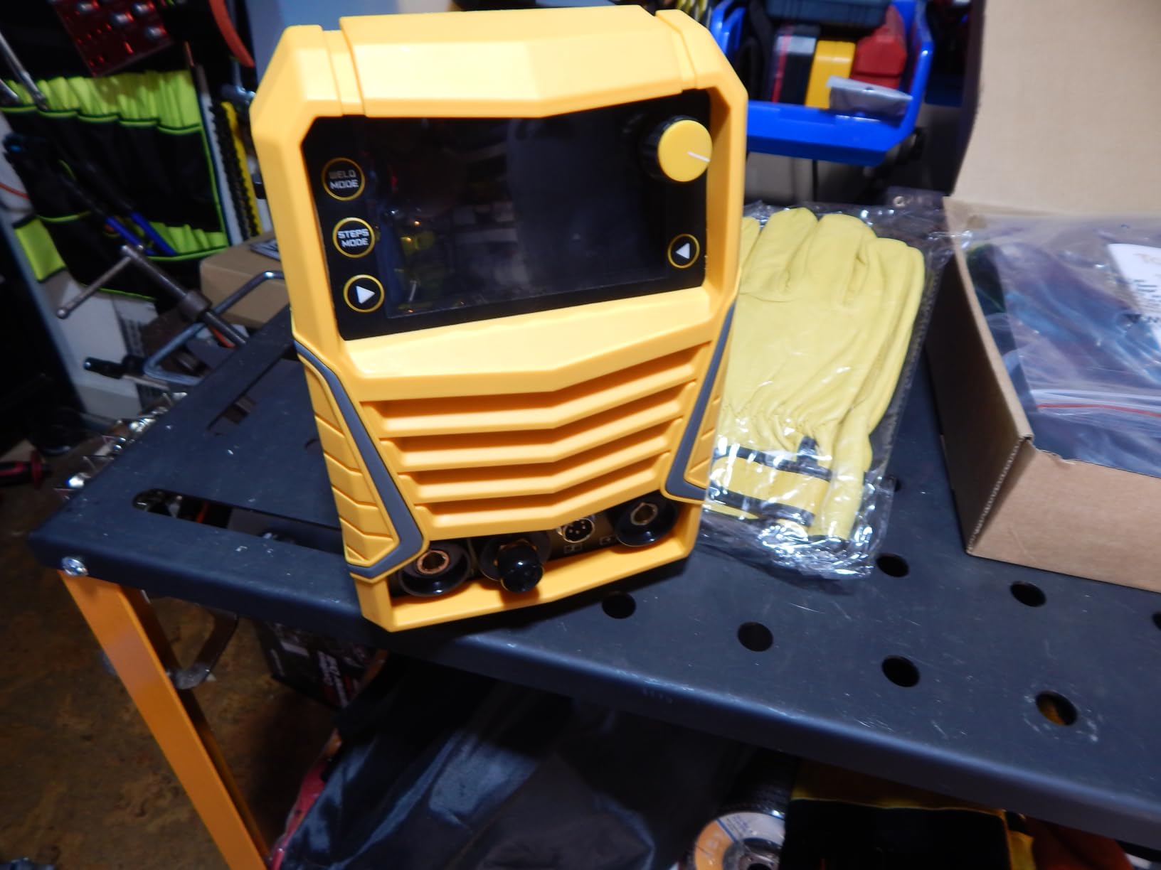 TOOLIOM 6-in-1 AC/DC TIG Welder with Pulse, 110V/220V Dual Voltage | AC TIG/DC TIG/AC Pulsed TIG/DC Pulsed TIG/Stick/TIG Spot modes, large digital display customer photo 1