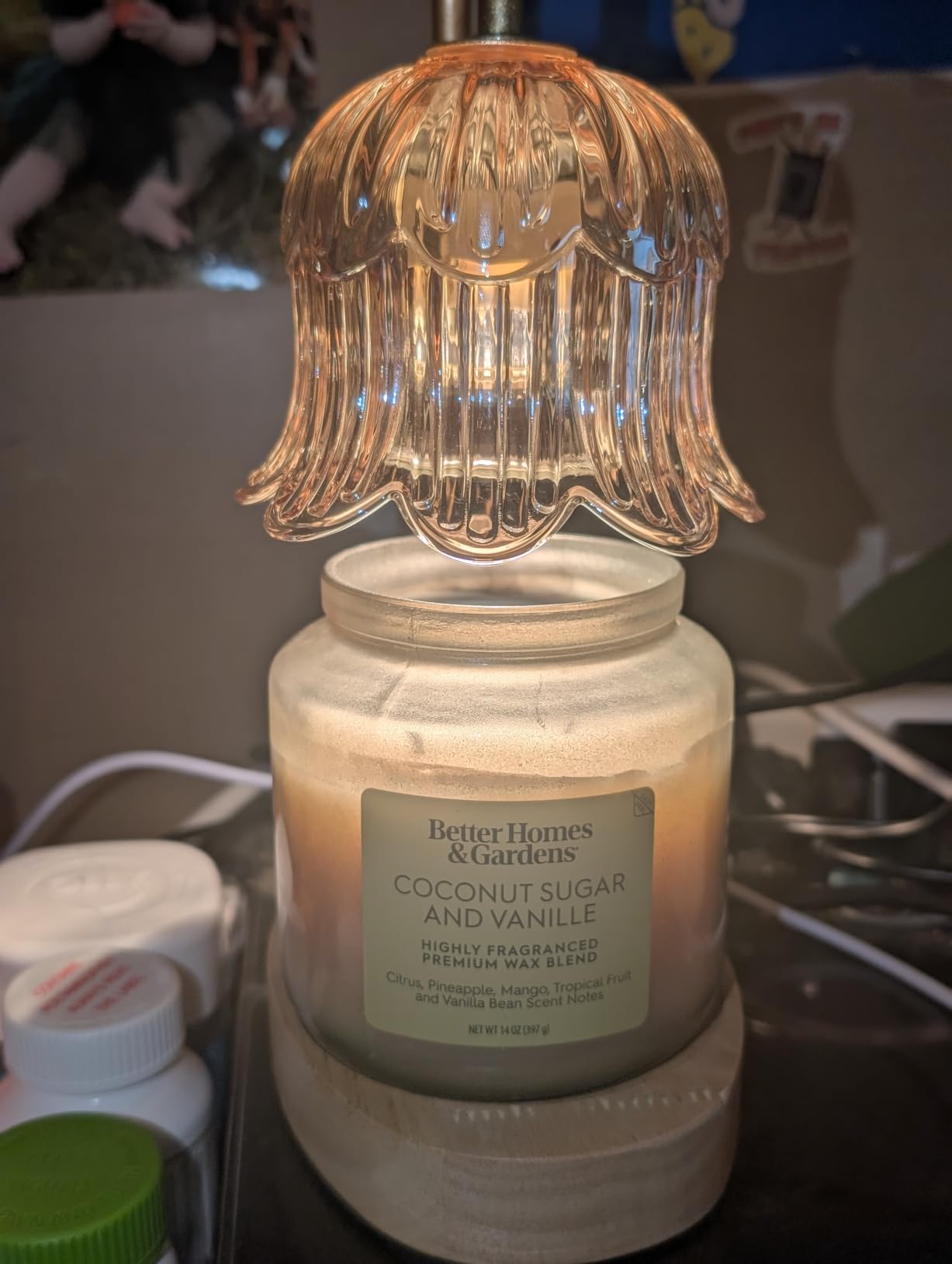 Candle Warmer Lamp Electric Timer - Flower Home Decor Women Birthday Gifts customer photo 1