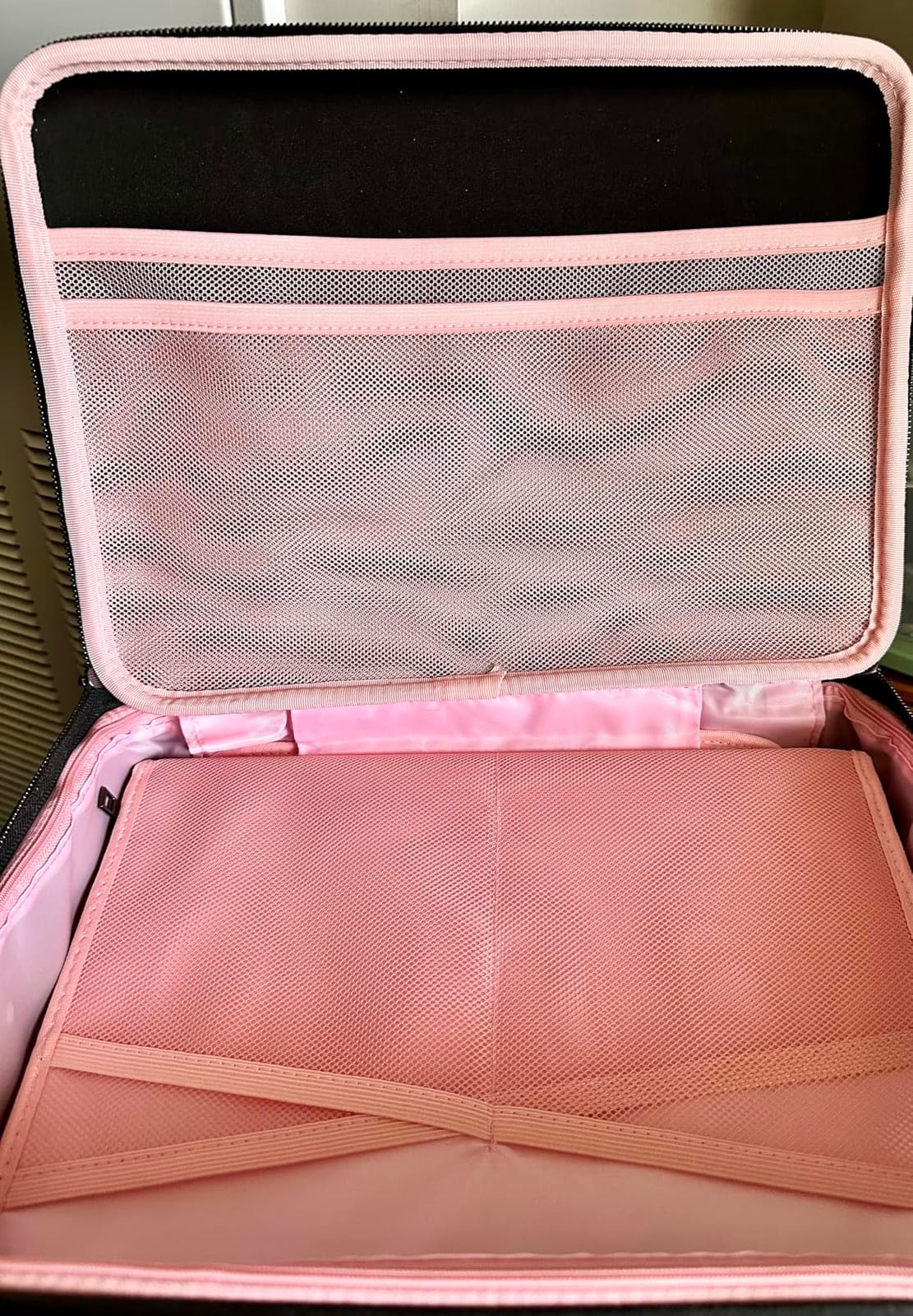 DocSafe Fireproof Document Box with Lock & Shoulder Strap, Hard-Shell Case File Organizer with Accordion File Folder, Multi-Layer Portable Home Office Travel Safe Storage for Important Documents Laptop customer photo 1