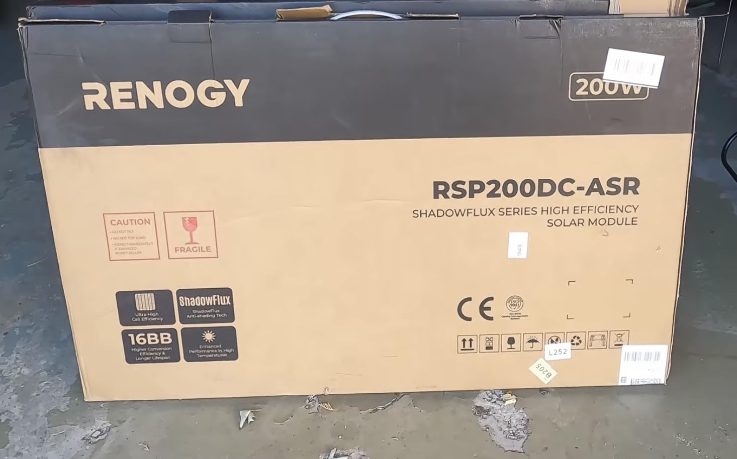 Renogy ShadowFlux Solar Panel 400 Watt, N-Type 25% High-Efficiency | 2PCS 200W Solar Panels for RV Marine Rooftop Home, Optimized for Partial Shading from Trees, Roofs, Buildings, Leaves & Snow customer photo 1