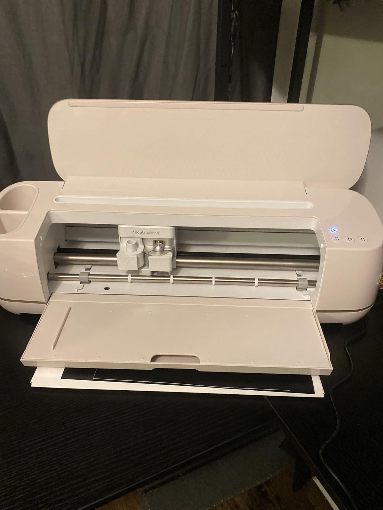 Cricut Maker 4 Starter Kit for Beginners - Smart Cutting Machine with Vinyl & Iron-On (HTV), Tools & Materials for Stickers, Shirts & DIY Crafts customer photo 1