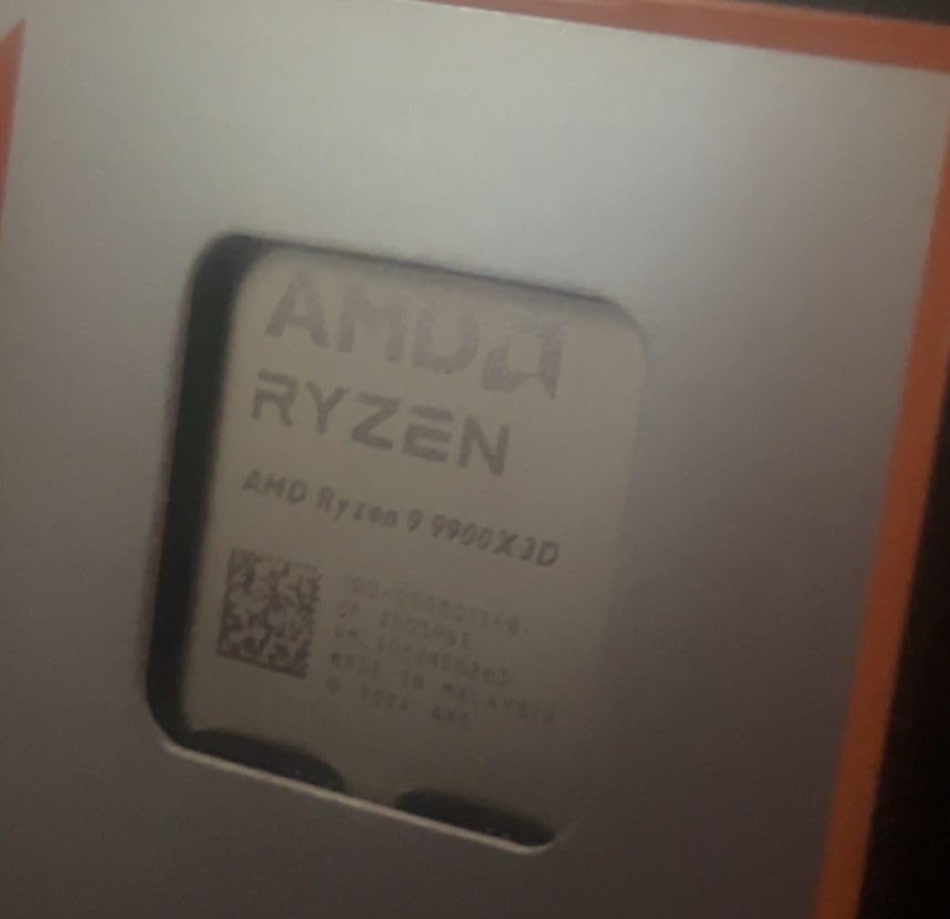AMD Ryzen 9 9900X3D 12-Core Processor customer photo 1