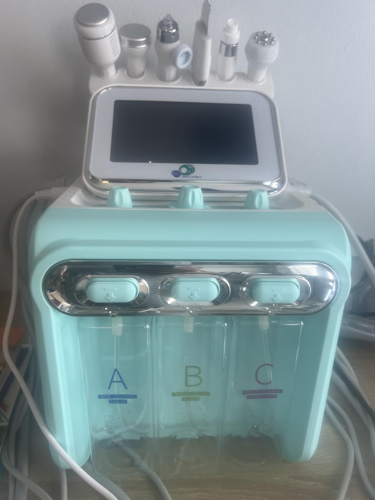 Hydrogen Oxygen 7 in1 Facial Care Machine with Mask Multifunctional Face Skin Care Device customer photo 1