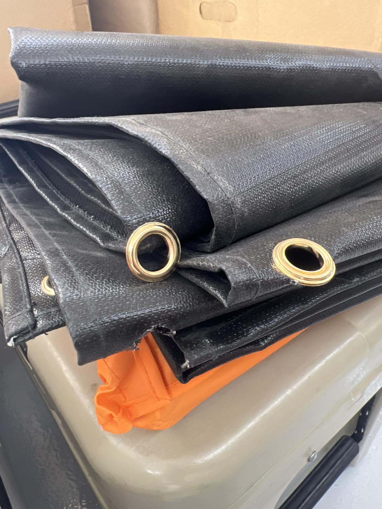 2Pack Welding Blanket, 4x6ft Silicone Coated Fiberglass Fire Blanket, Welding Blanket Fireproof, Designed for in Home and Outdoor Use for Professional and Heavy-duty Welding, Cutting, and Other Uses customer photo 2