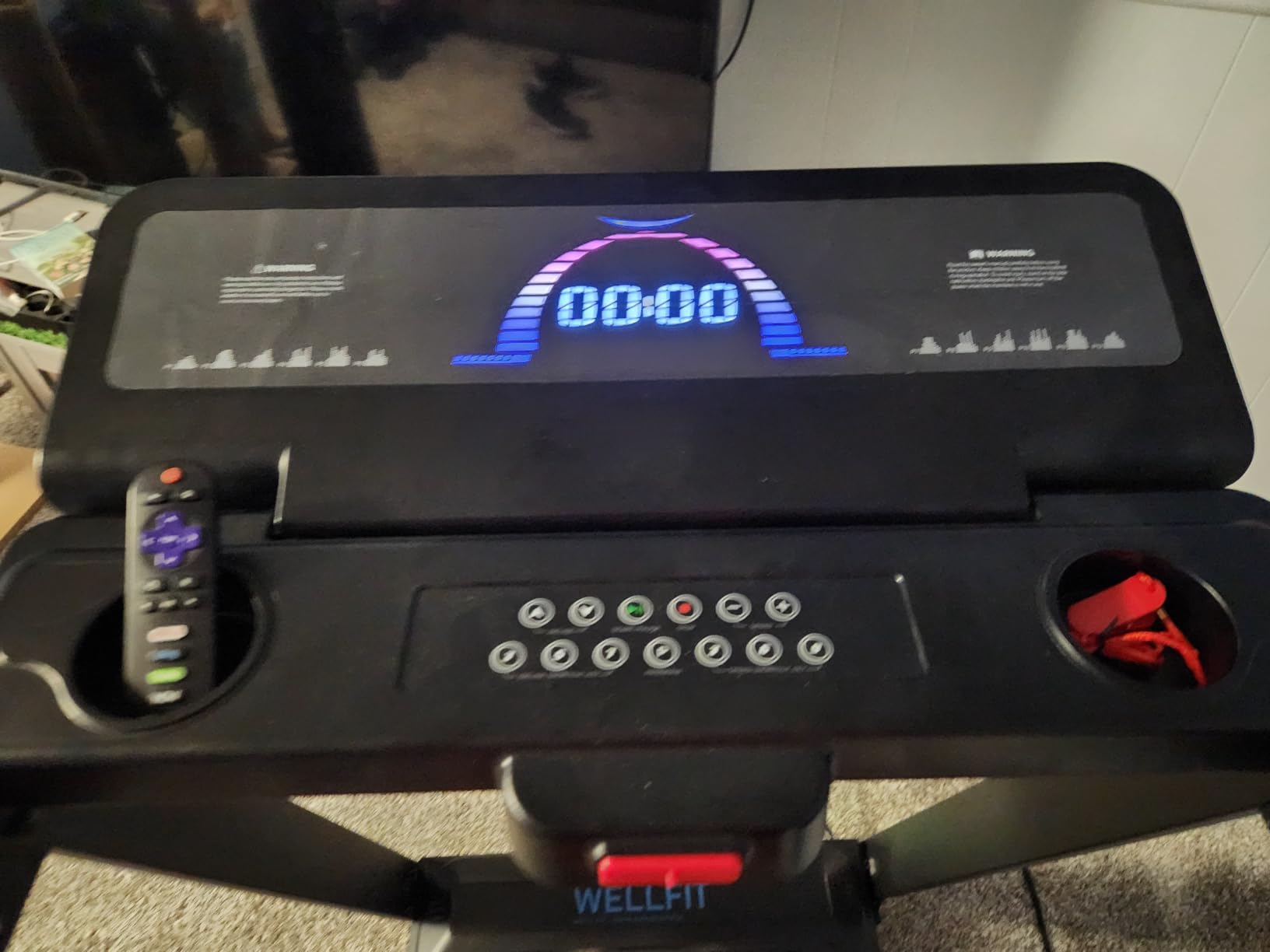 Auto Incline Treadmill, 15% Incline Heavy Duty Treadmill for Home | 4.5HP, 10 MPH, 500 lbs Capacity, 20'' x 55'' Running Area Treadmills with Pulse Sensor, Bluetooth Player & LED Display customer photo 2