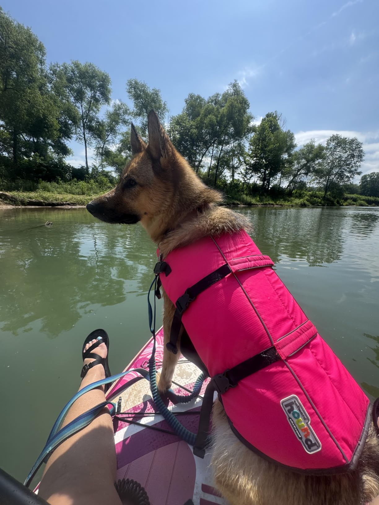 11'x34 Ultra Wide Inflatable Paddle Board, Stand Up Paddle Board &420lb Capacity for All Skill, Paddle Board for Yoga/Family, EVA Deck, US Fin, 100L Bag, High-Pressure Pump, Safety Leash customer photo 1