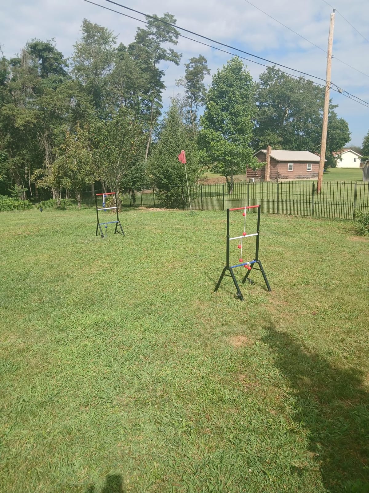 Metal Ladder Toss Game Set for Outdoor Games | Assembly-Free, No Loosing Parts, Portable, Foldable, Includes 6 Golf Bolas, 1 Carry Bag, 2 Ladders customer photo 1