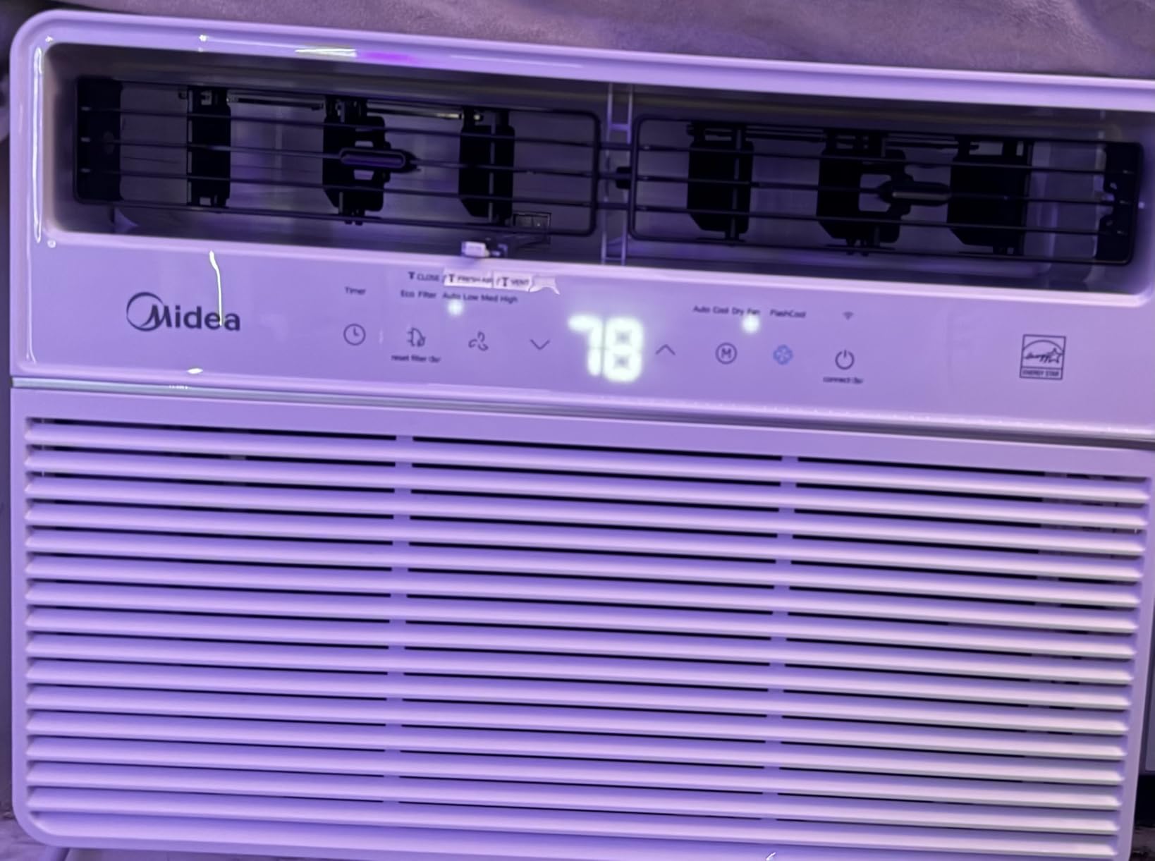 Midea 12,000 BTU Smart Inverter 115V Window Air Conditioner, 550 Sq Ft | Smart Control With App and Alexa Compatibility, Energy Saving Inverter Technology, Quiet, Remote control, Easy Installation customer photo 1