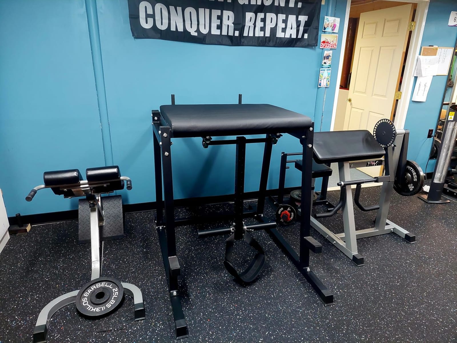 SPART H-PND, Reverse Hyperextension Lower Body Machine, Hip Thrust Rear Kick Exercise Equipment, 1100LBS Specialty Home Gym for Physical Therapy, Back Rehab, Abdominal, Hip, Core, Leg Workouts customer photo 1