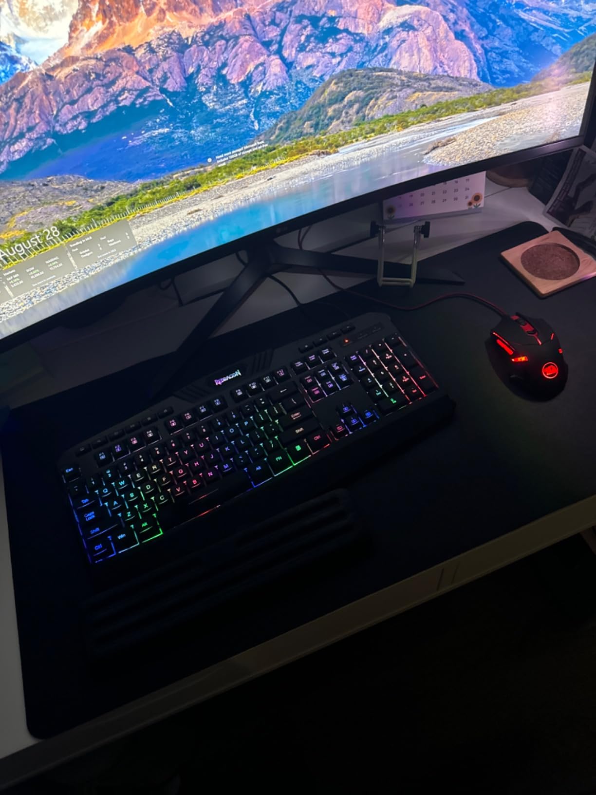 Redragon S101M-KS Gaming Keyboard and Mouse Wireless with Tri-Mode, RGB Keyboard and 4800 DPI Gaming Mouse, 10 Independent Multimedia Keys for Wins, PC, Computer, Wireless S101 Ideal for Gamer customer photo 1